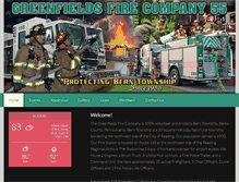 Tablet Screenshot of greenfields55.com